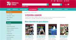 Desktop Screenshot of citoyen-junior.fr