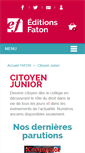 Mobile Screenshot of citoyen-junior.fr